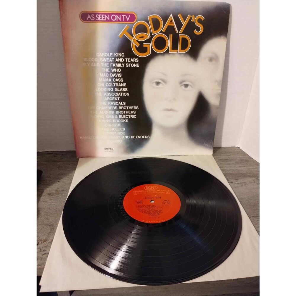 1972 LP Today's Gold P 11525 Carole King Looking Glass As Seen on TV